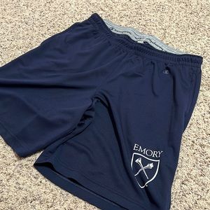 Emory university high waisted gym shorts